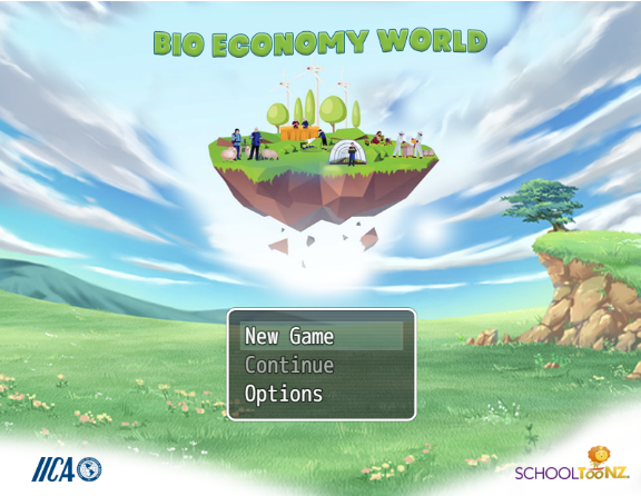 Bio-Economy World home screen